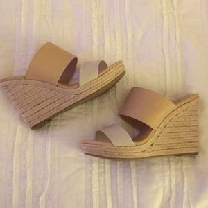 Espadrille wedges!
